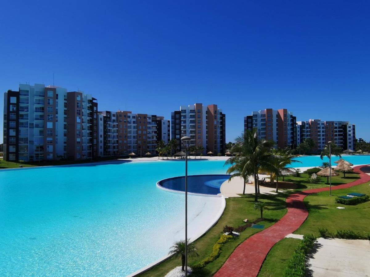 Hermoso Departamento En Dreams Lagoons Cancun Bagian luar foto