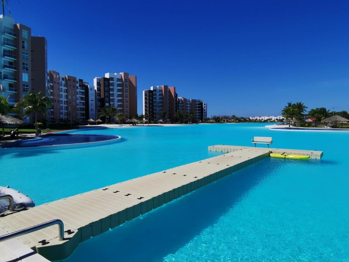 Hermoso Departamento En Dreams Lagoons Cancun Bagian luar foto